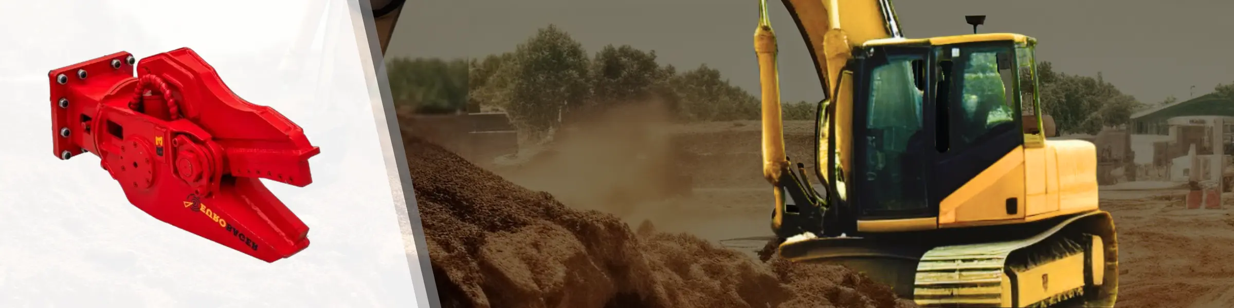 Rotacijske hidravlične škarje za železo